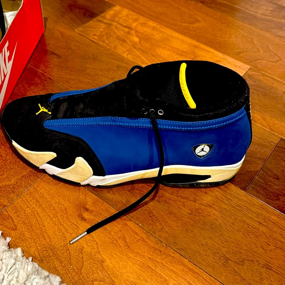 Men’s size 13 Jordan athletic shoe.